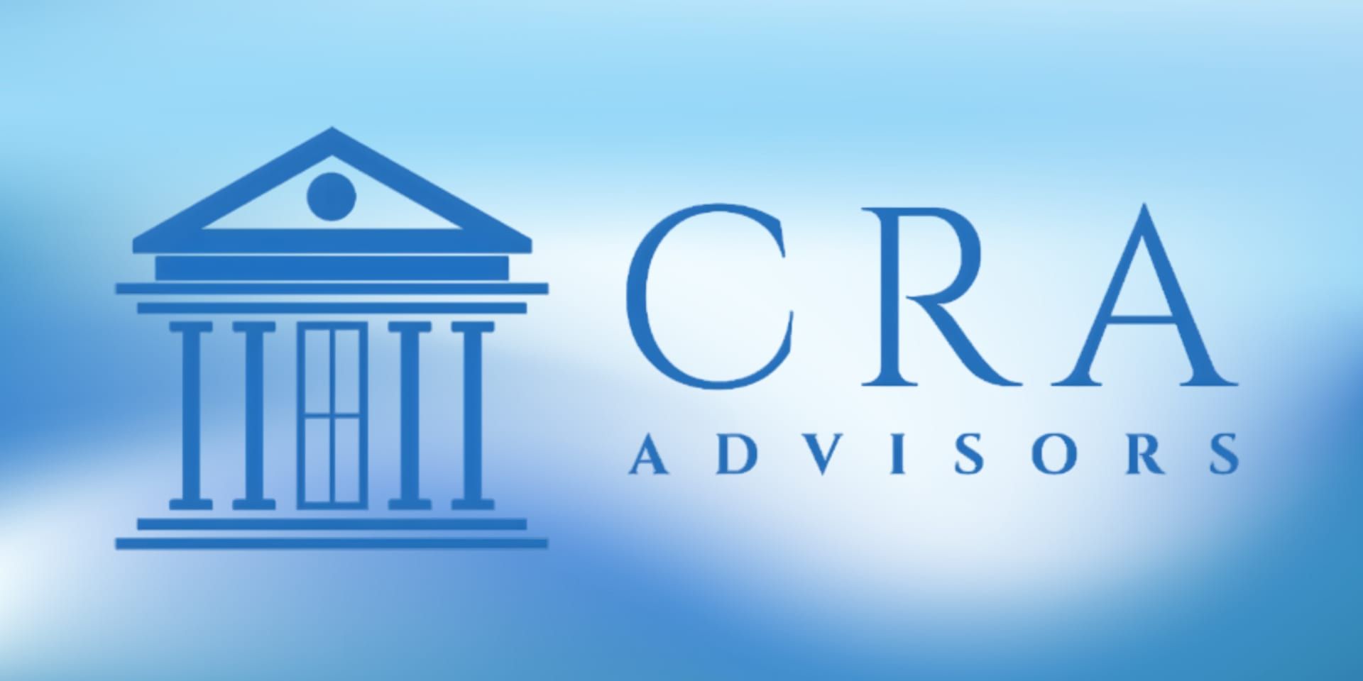CRA Advisors logo with courthouse icon symbolizing legal advocacy and contract resolution services