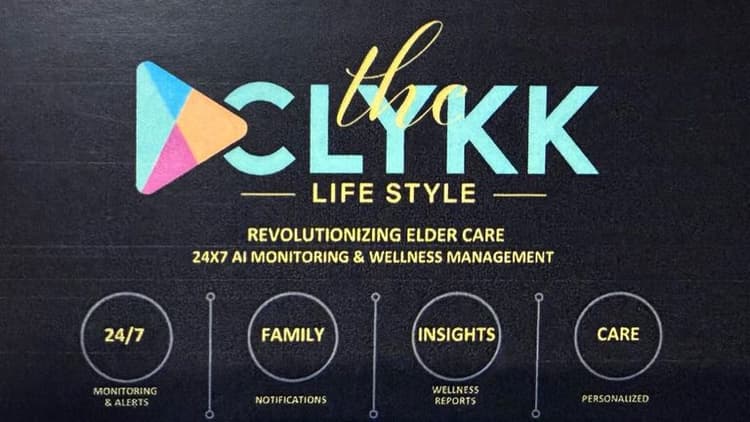 CLYKK lifestyle box showcasing eldercare services, symbolizing the partnership with CNETRIC for global care infrastructure expansion.