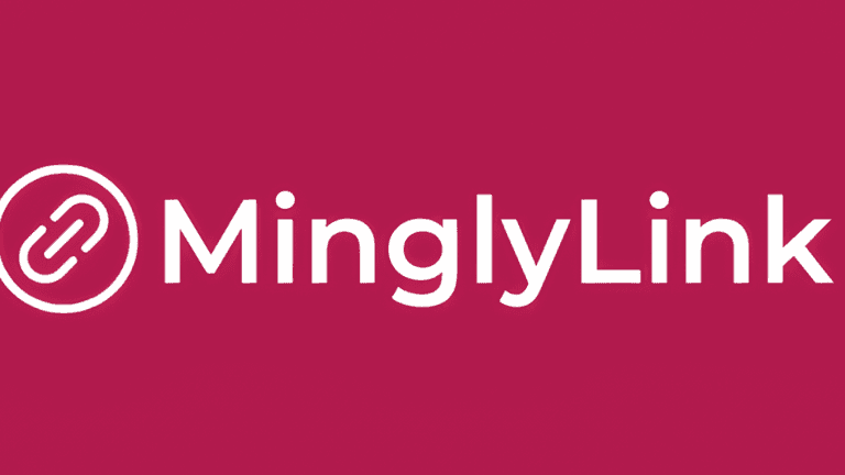 MinglyLink logo, a customizable, free link-in-bio tool designed to help creators monetize and grow their audience.