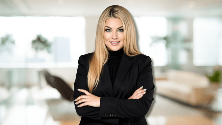 "Stoyana Natseva honored as Global Humanitarian Business Leader 2025 for impactful work in empowerment and personal development."