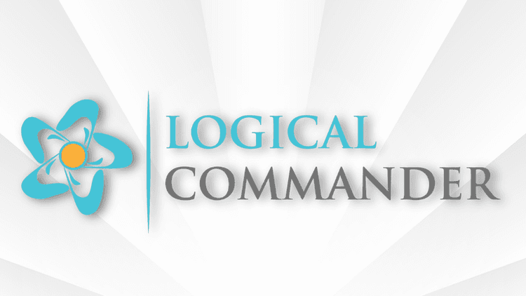 "Logo of Logical Commander, an AI-driven platform for proactive internal risk prevention, focusing on ethics, privacy, and compliance."