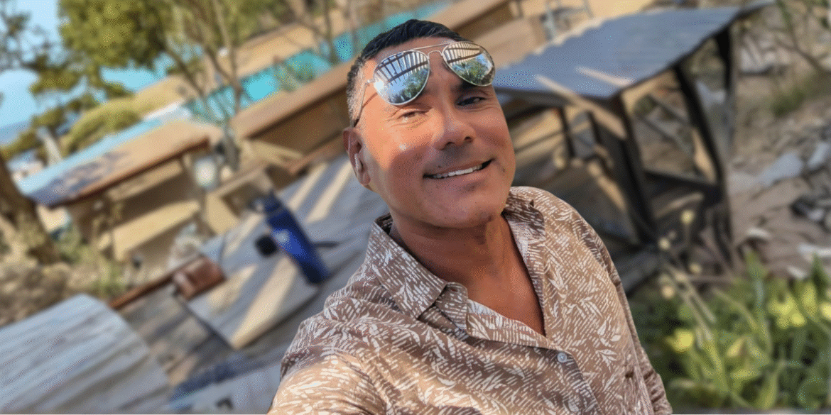 Dylan Garcia, music artist, promoting his new funk/nu disco singles "Vacation Celebration" and "Shake That Thang," inviting listeners to dance.