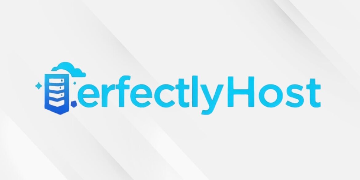 PerfectlyHost logo, a platform created by Akhand Prakash Saxena to empower creators and small businesses with digital solutions.